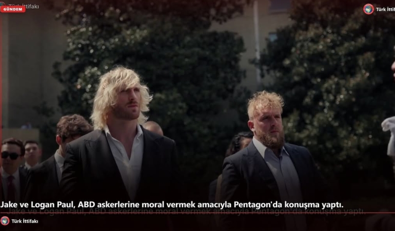 Jake ve Logan Paul’dan Pentagon Çıkartması: ABD Askerlerine Büyük Moral Ziyareti